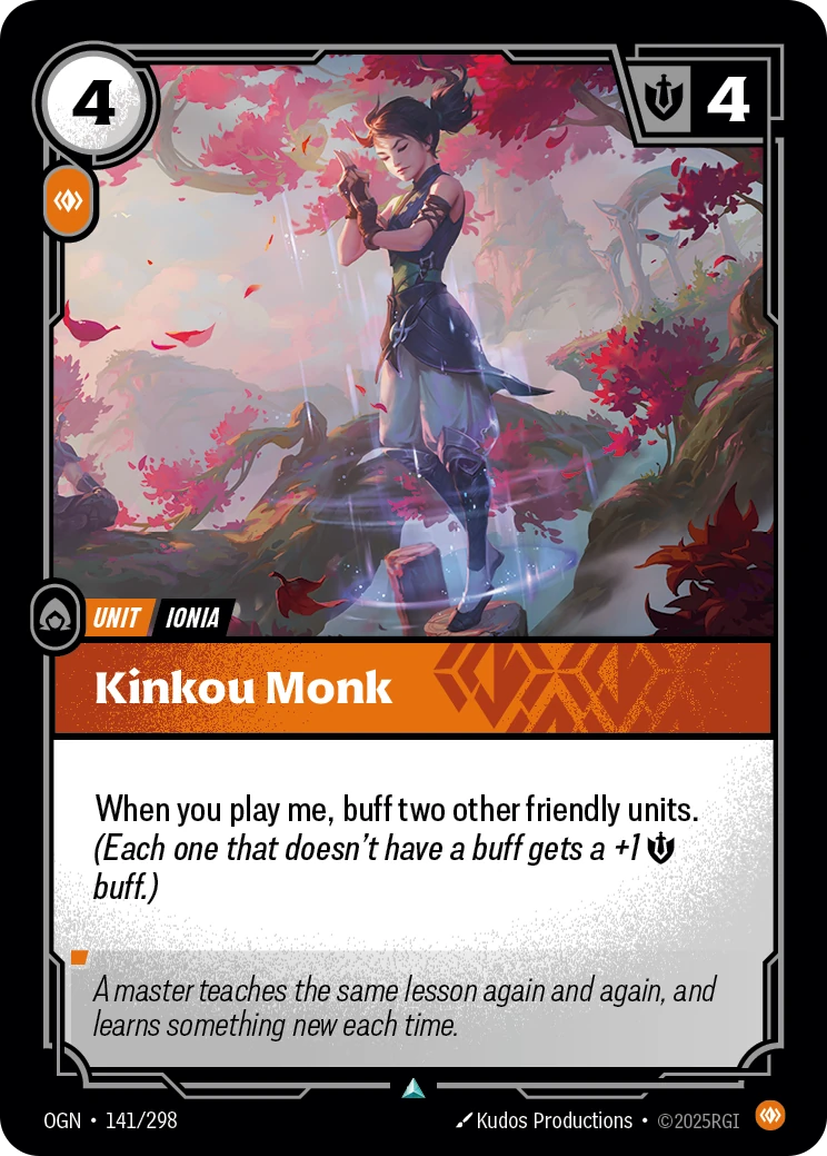 Kinkou Monk 卡圖