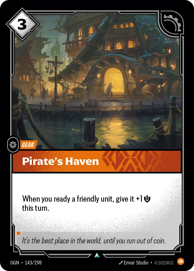 Pirate's Haven 卡圖