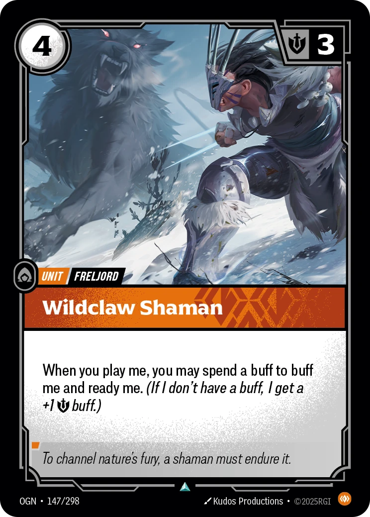 Wildclaw Shaman 卡圖