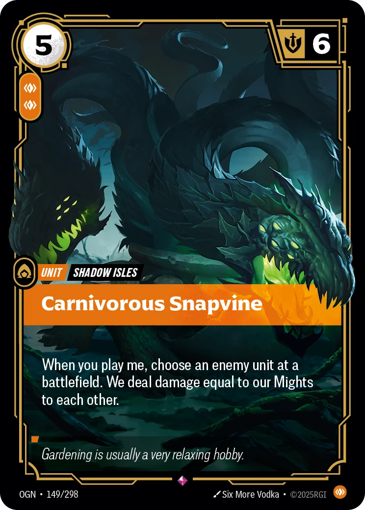 Carnivorous Snapvine 卡圖