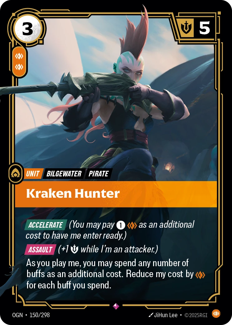 Kraken Hunter 卡圖