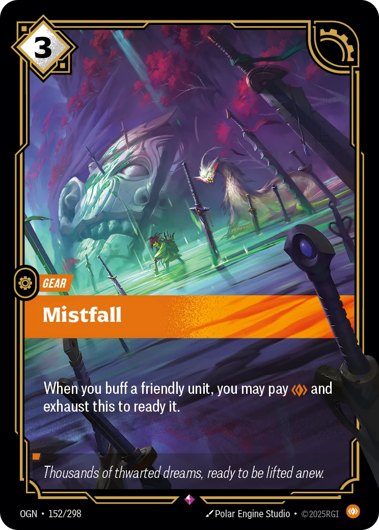 Mistfall 卡圖
