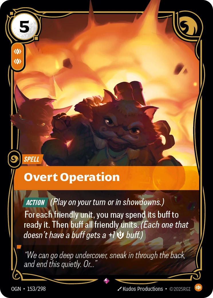 Overt Operation 卡圖