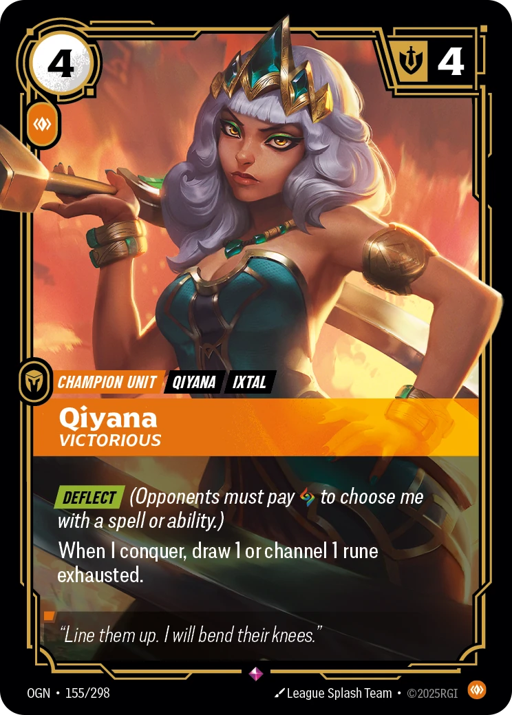 Qiyana, Victorious 卡圖