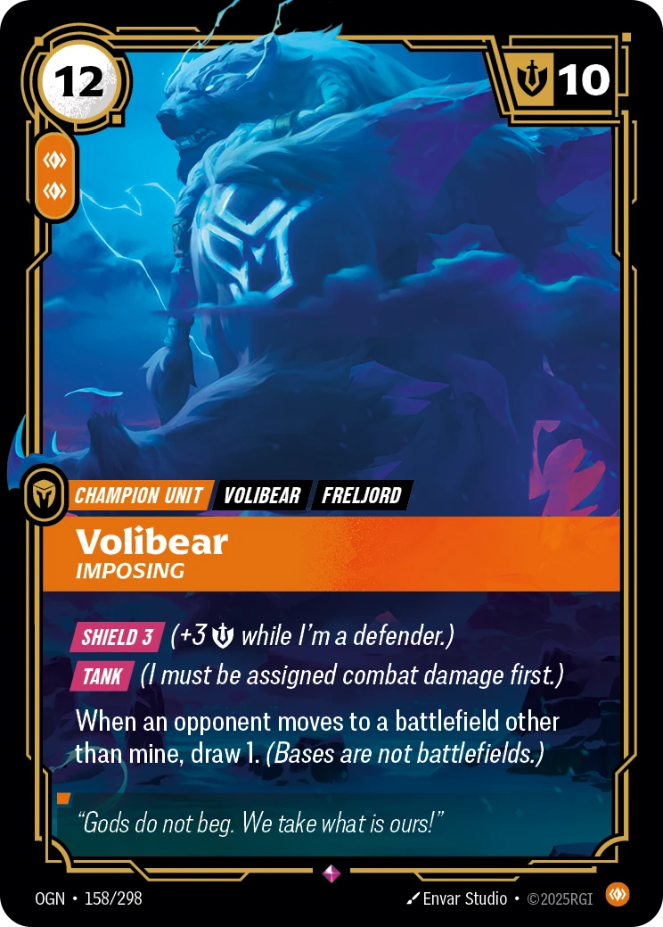Volibear, Imposing 卡圖