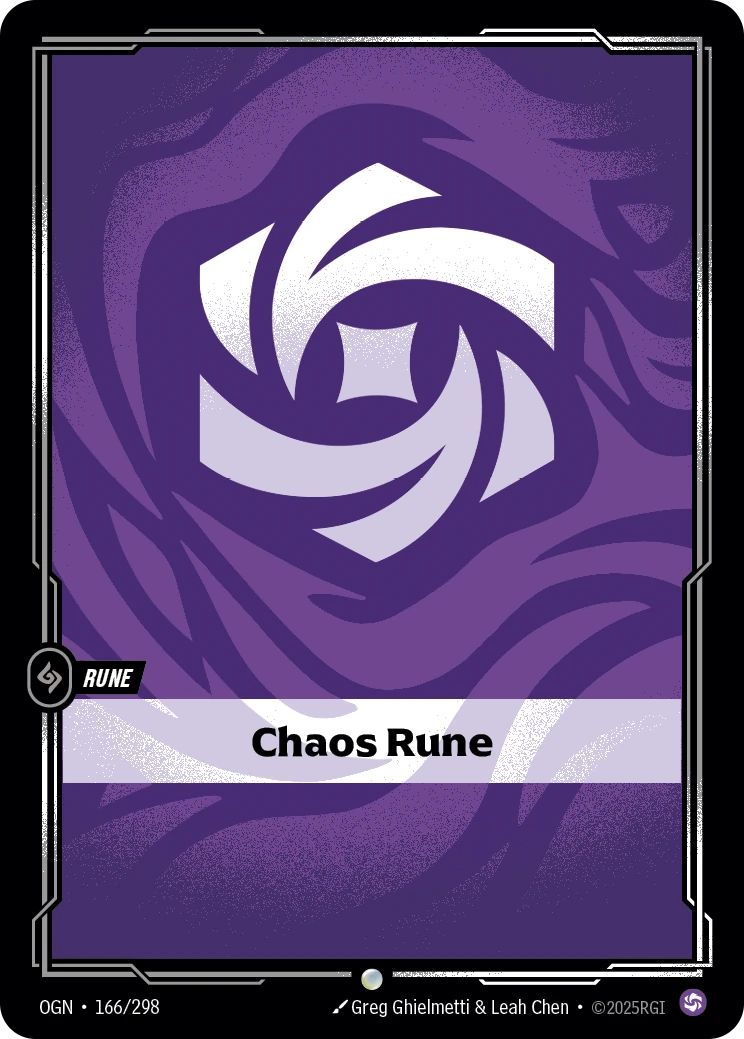 Chaos Rune 卡圖