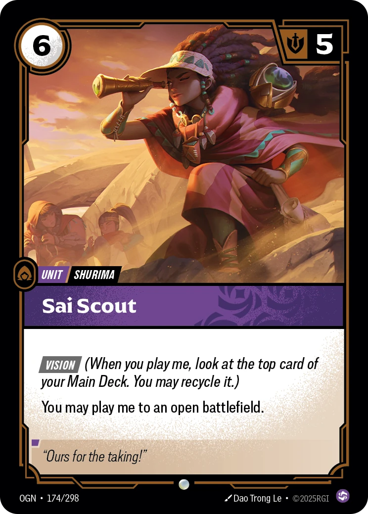Sai Scout 卡圖