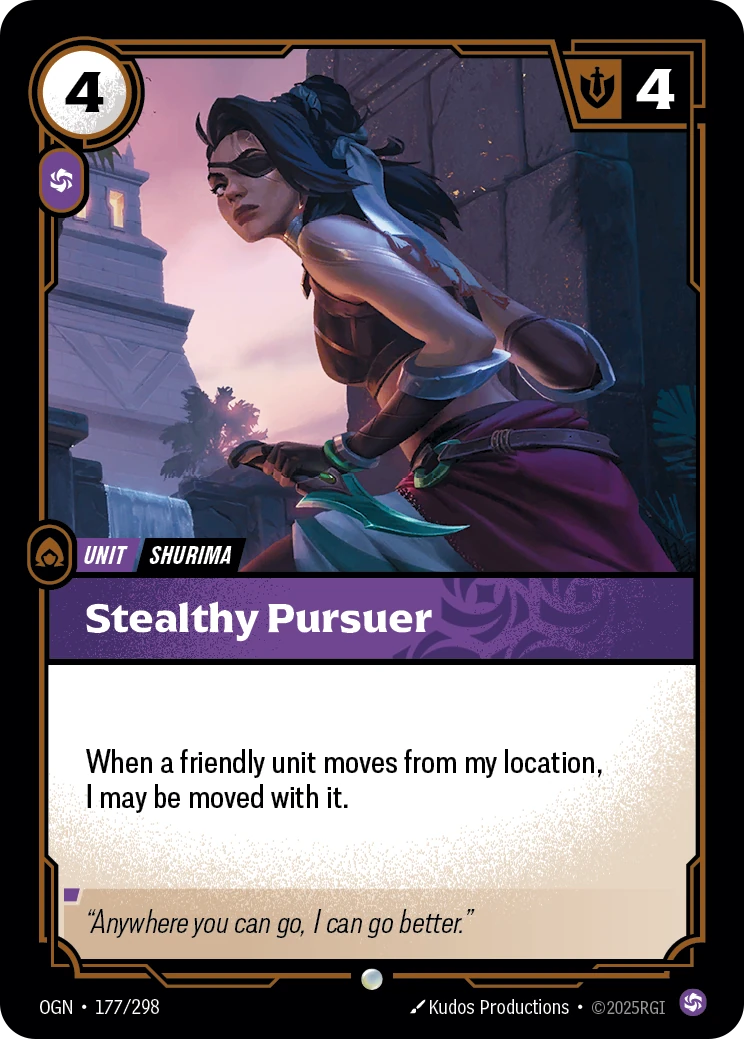 Stealthy Pursuer 卡圖