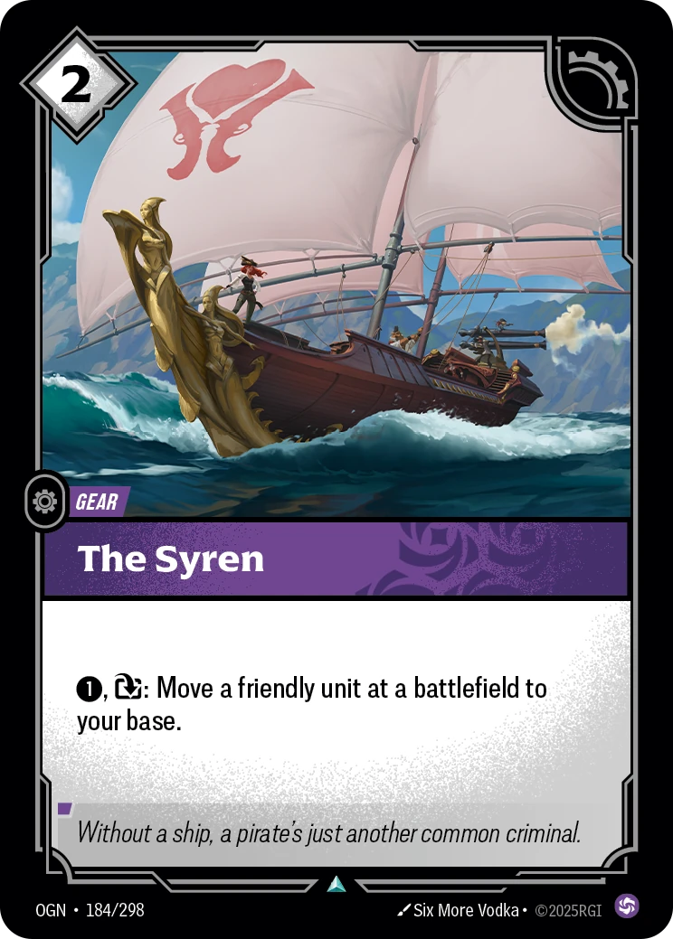 The Syren 卡圖
