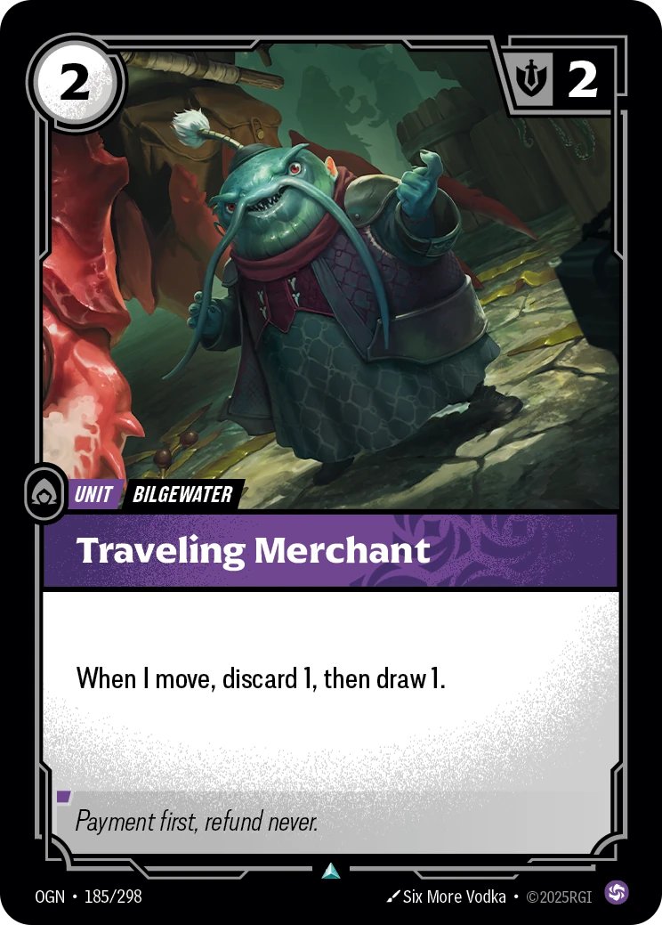 Traveling Merchant 卡圖