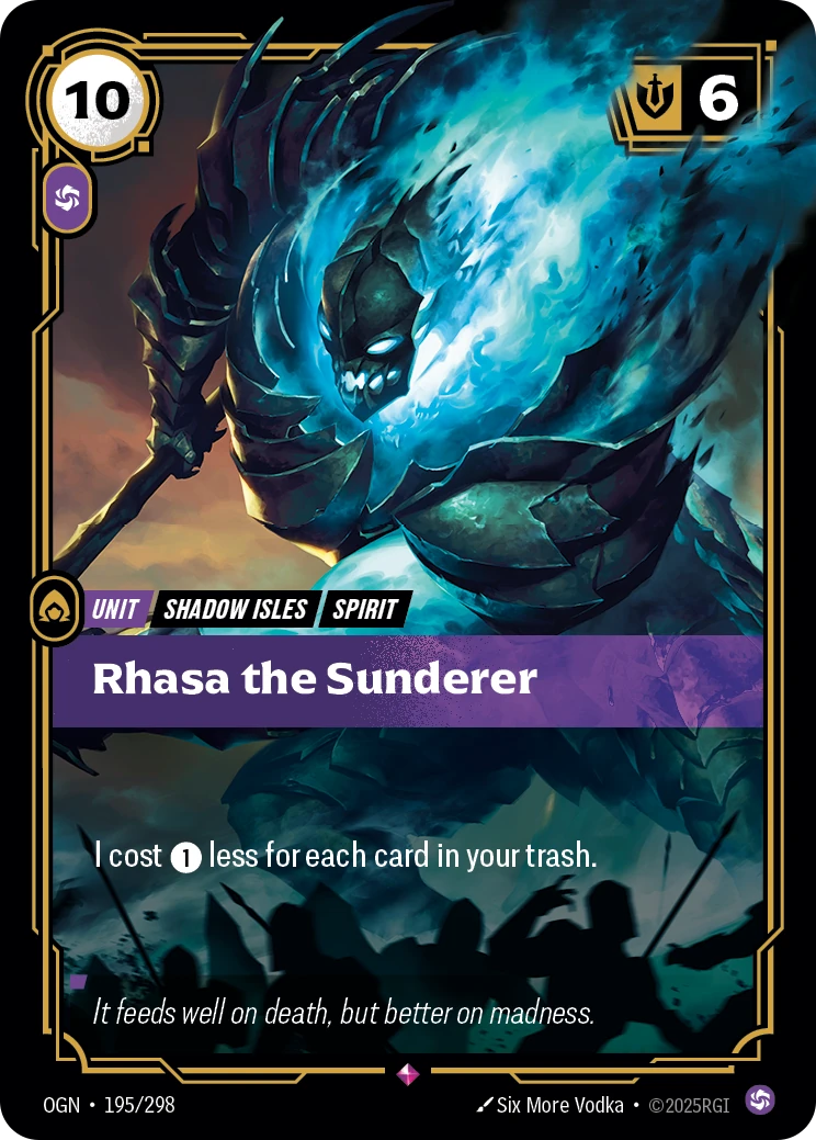 Rhasa the Sunderer 卡圖