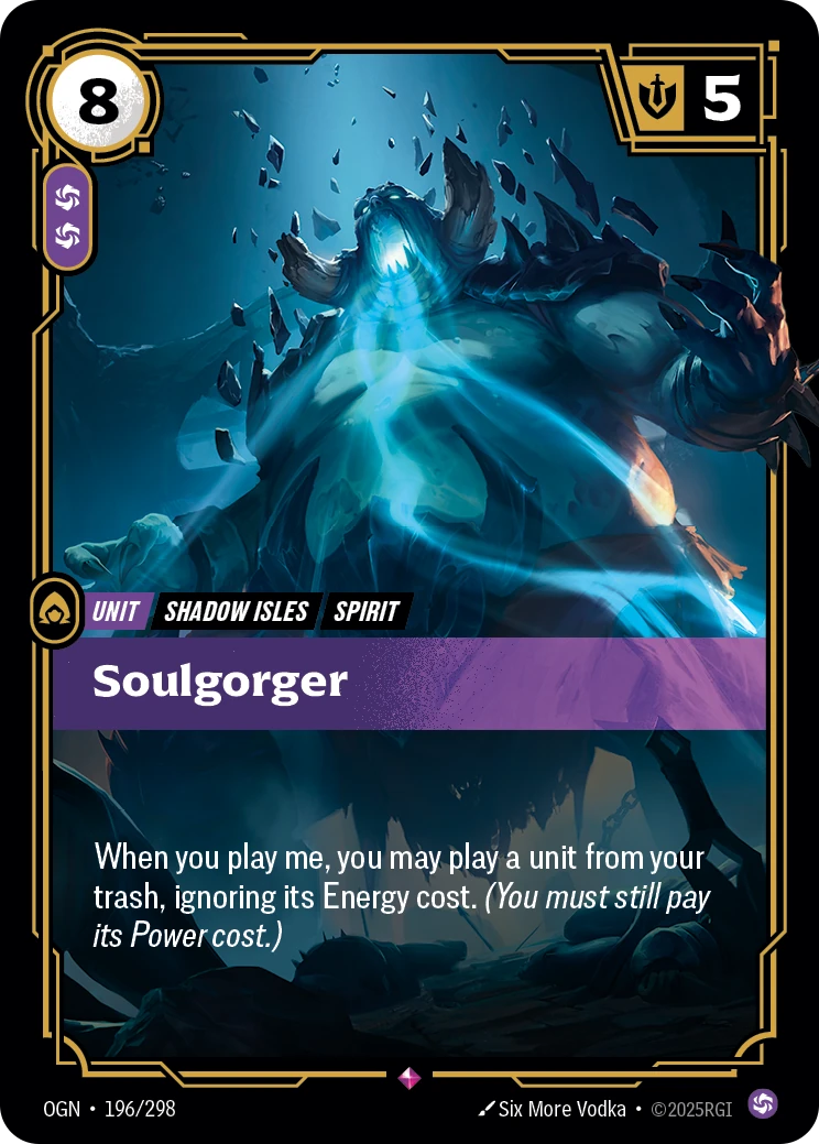 Soulgorger 卡圖
