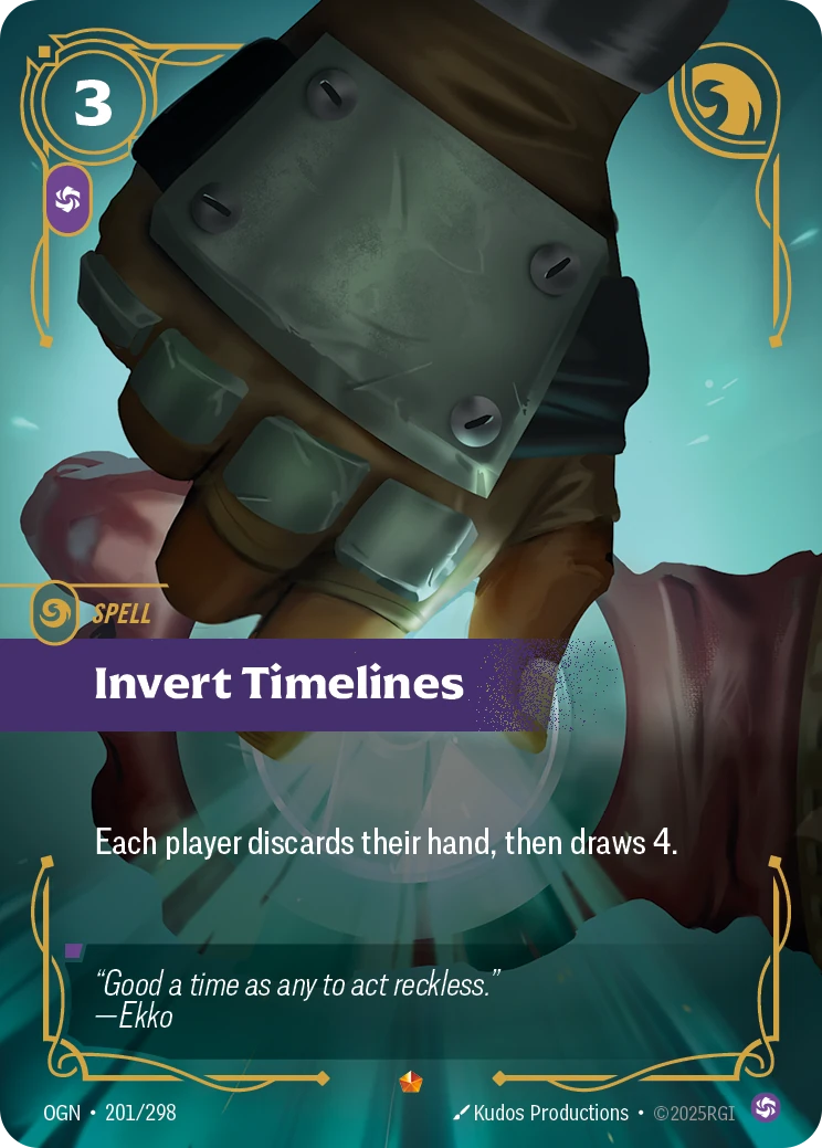 Invert Timelines 卡圖