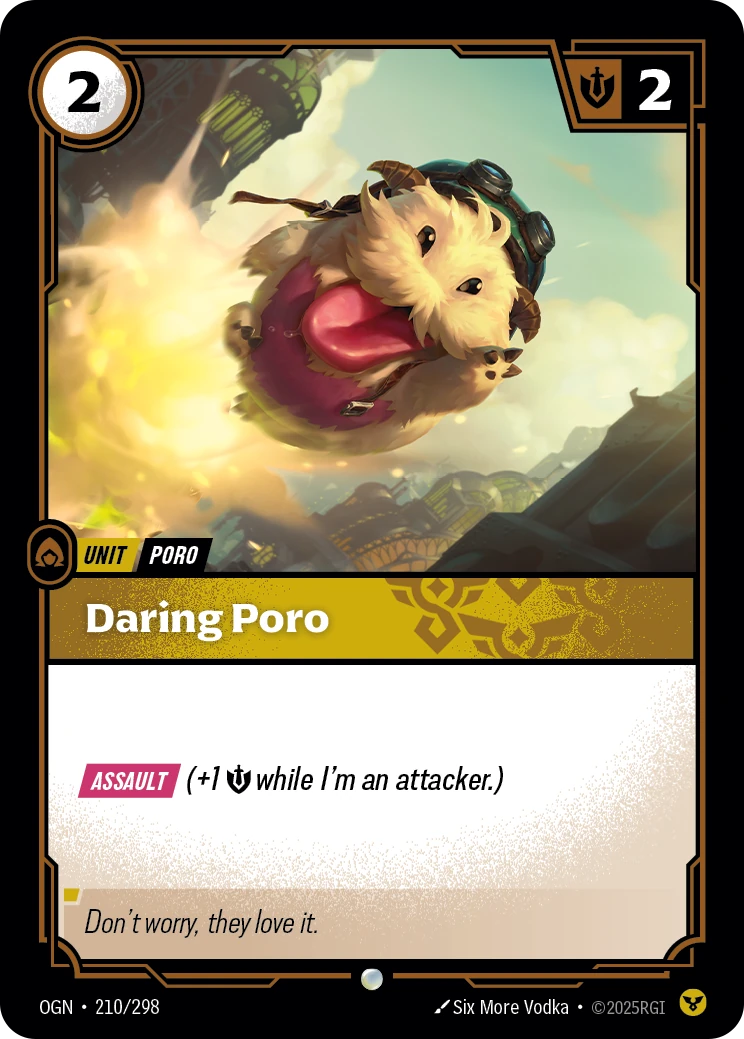 Daring Poro 卡圖