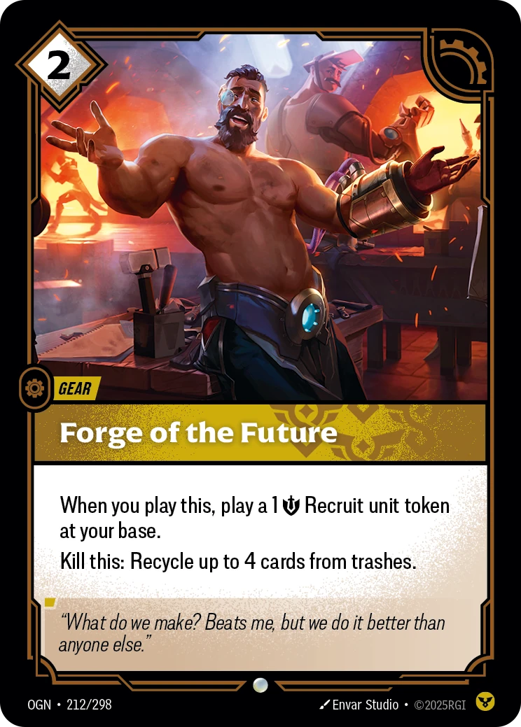 Forge of the Future 卡圖