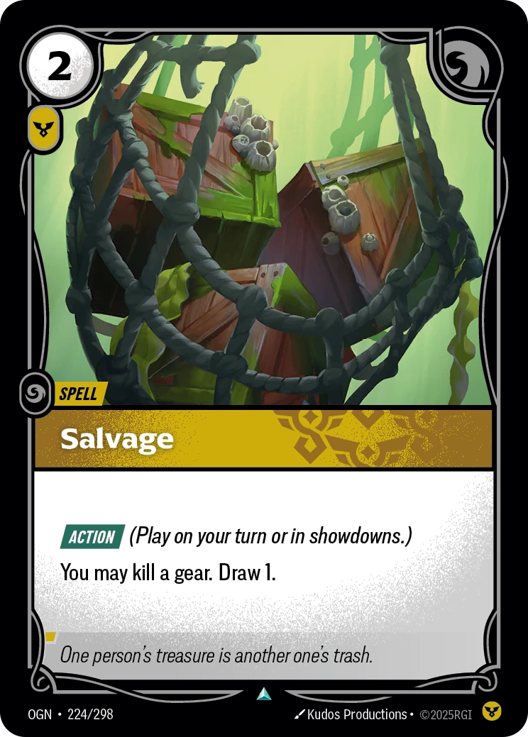 Salvage 卡圖
