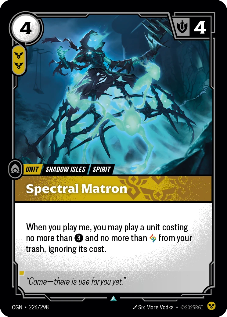 Spectral Matron 卡圖