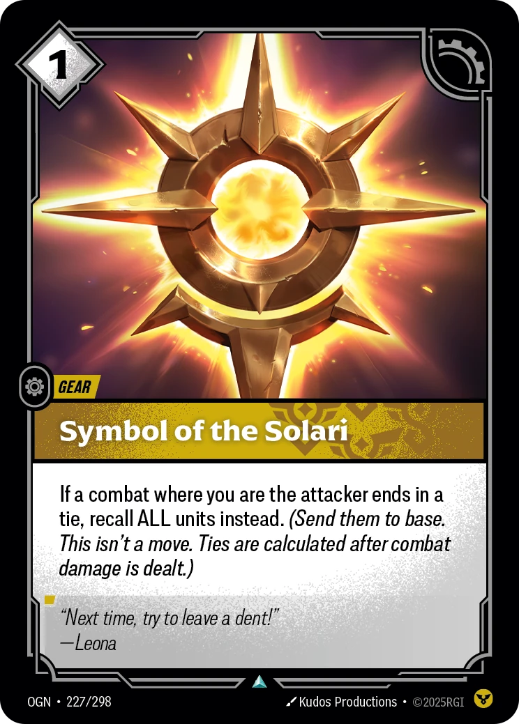 Symbol of the Solari 卡圖
