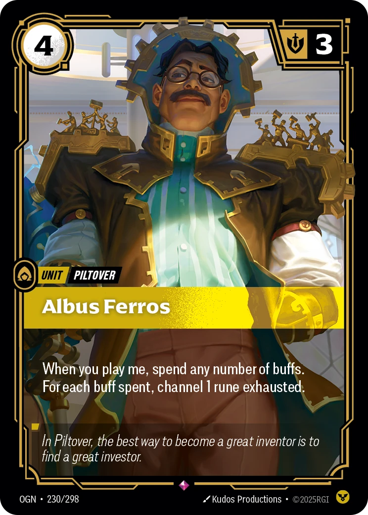 Albus Ferros 卡圖