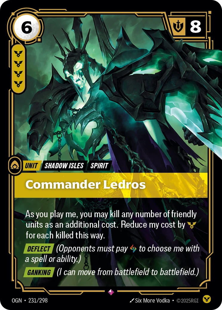 Commander Ledros 卡圖