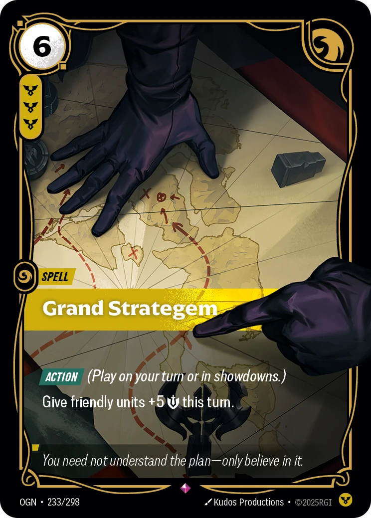 Grand Strategem 卡圖