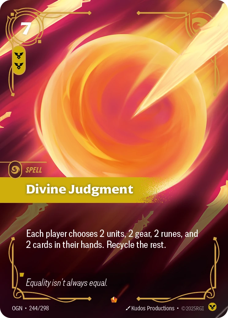 Divine Judgment 卡圖