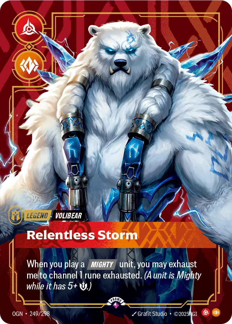 Relentless Storm 卡圖