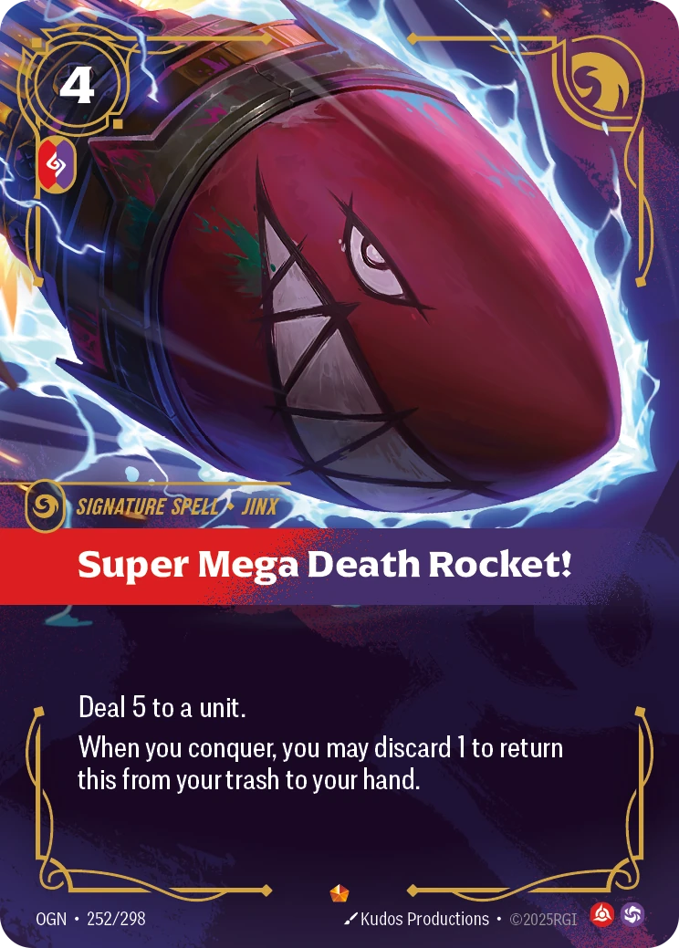Super Mega Death Rocket! 卡圖