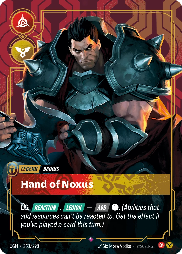 Hand of Noxus 卡圖