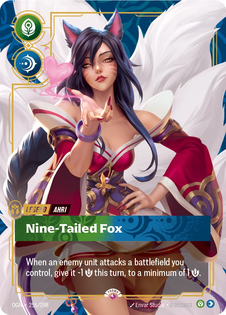 Nine-Tailed Fox 卡圖