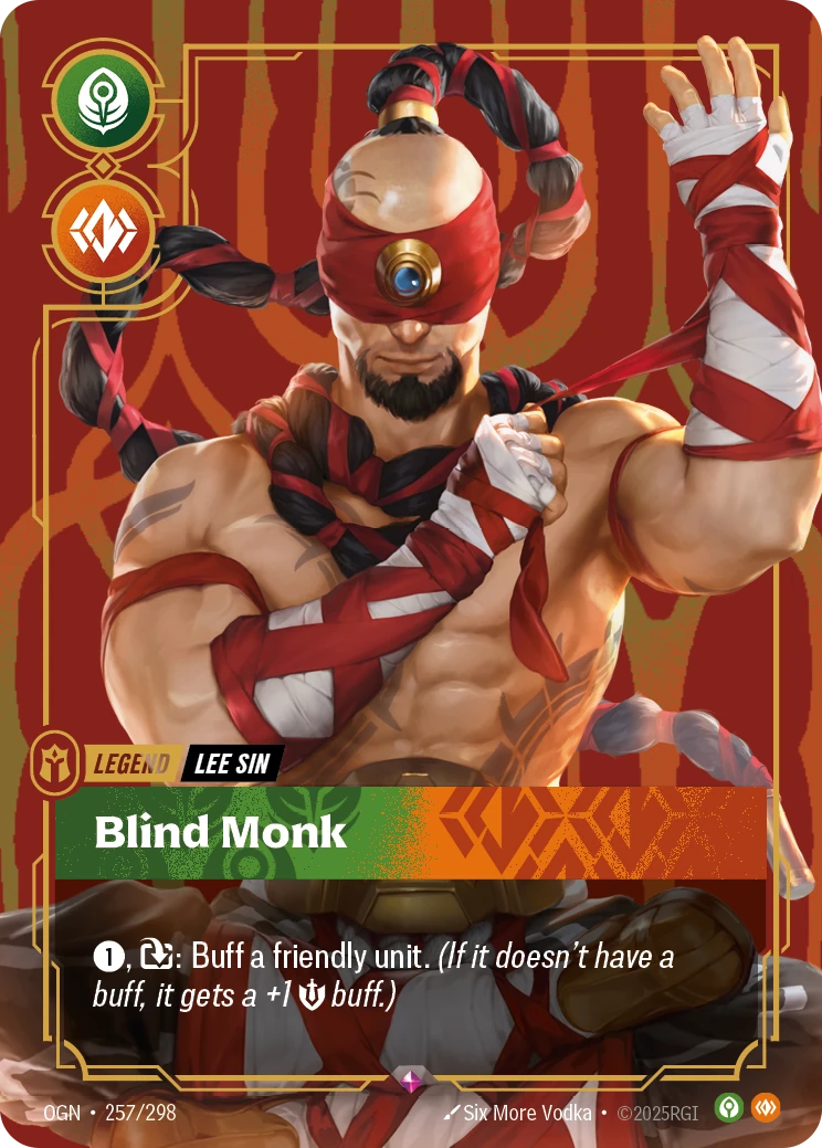 Blind Monk 卡圖