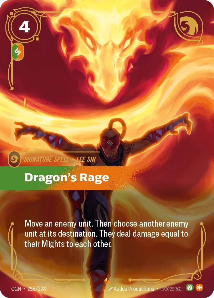 Dragon's Rage 卡圖