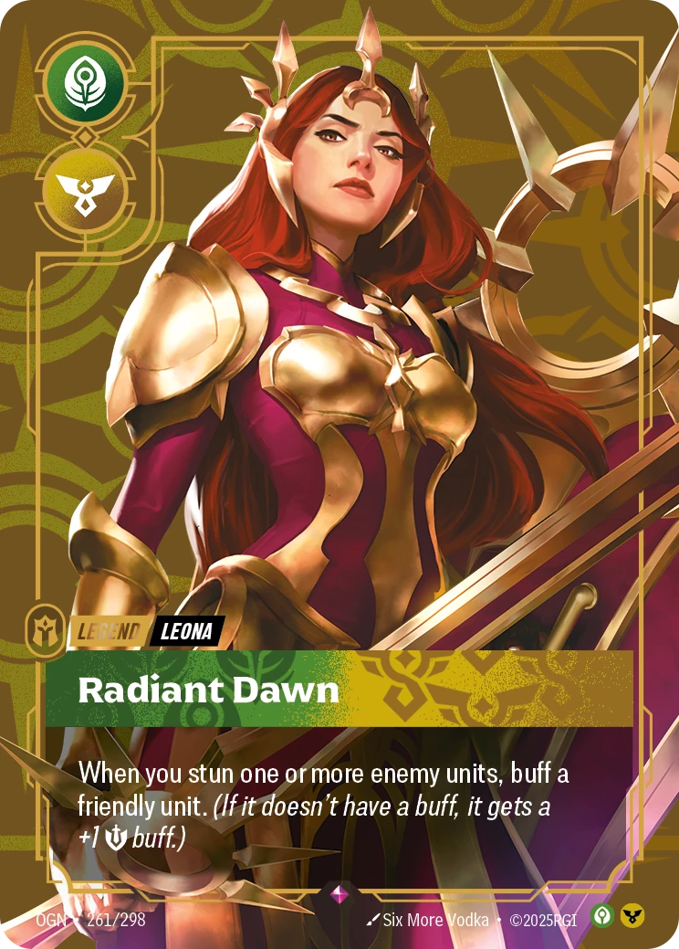 Radiant Dawn 卡圖