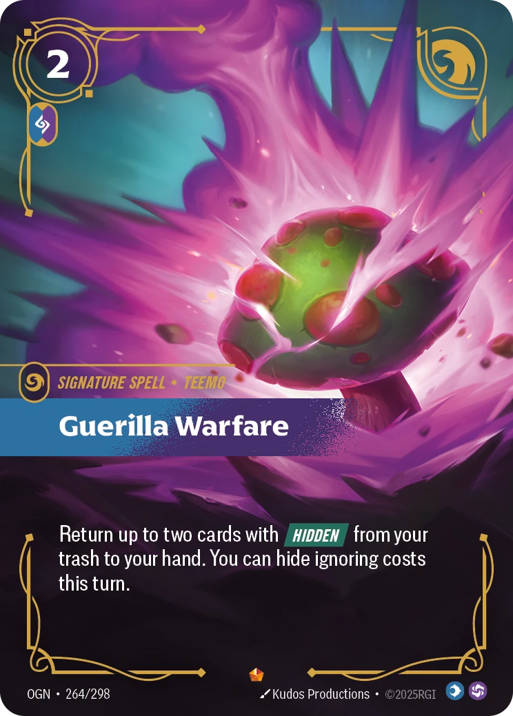 Guerilla Warfare 卡圖