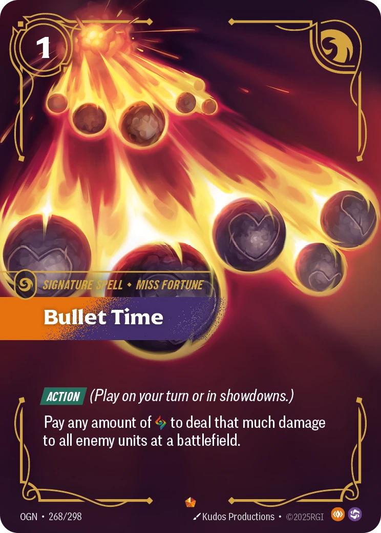 Bullet Time 卡圖