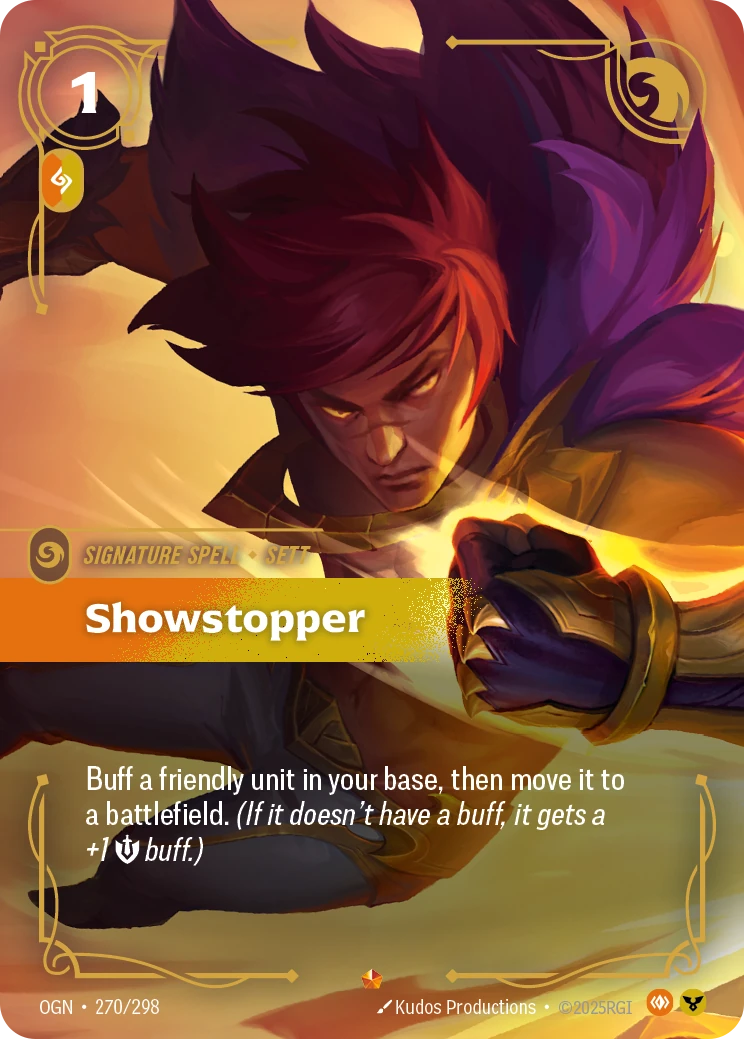 Showstopper 卡圖