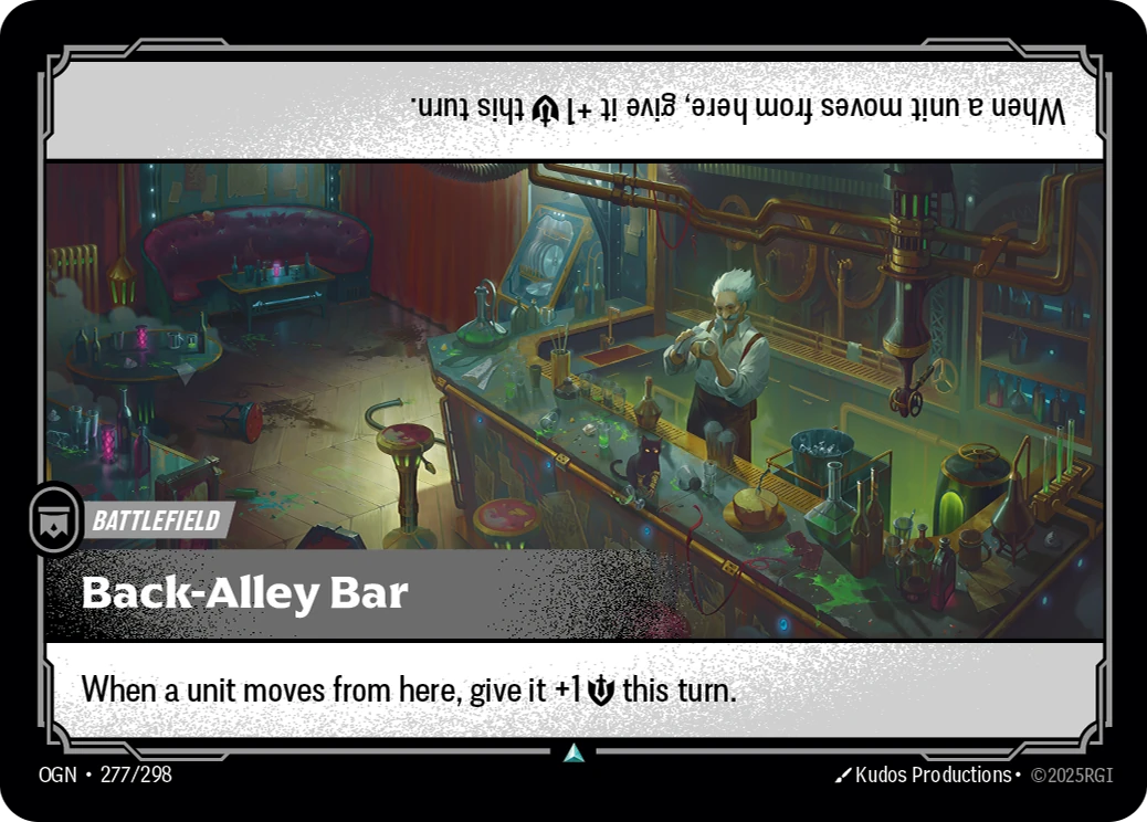 Back-Alley Bar 卡圖