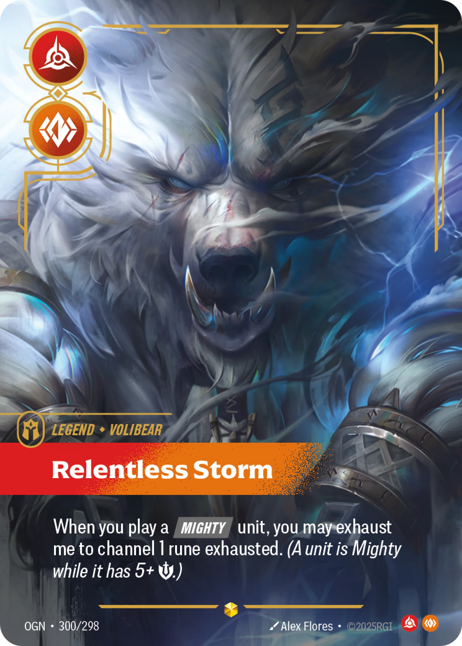 Relentless Storm 卡圖