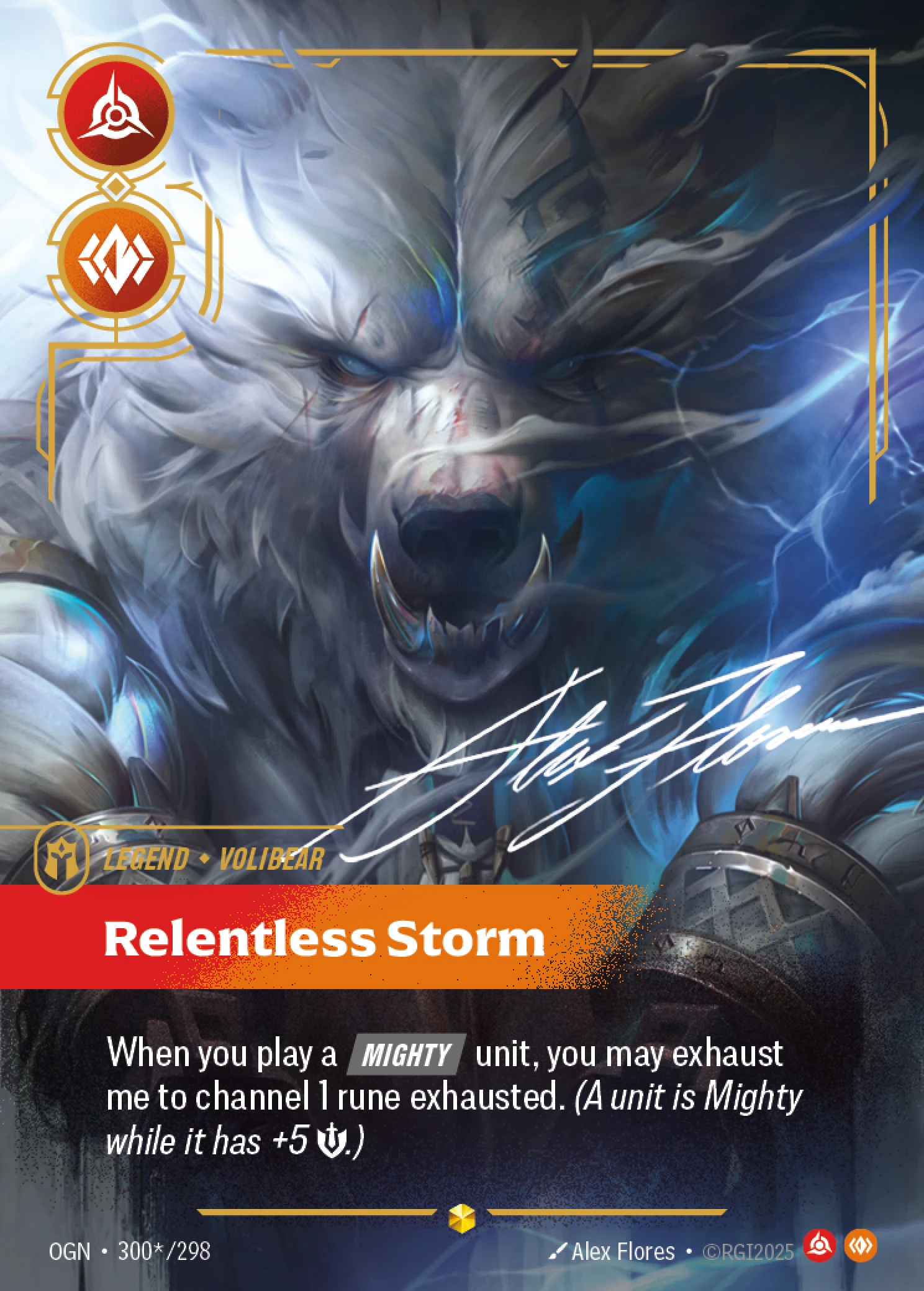 Relentless Storm 卡圖