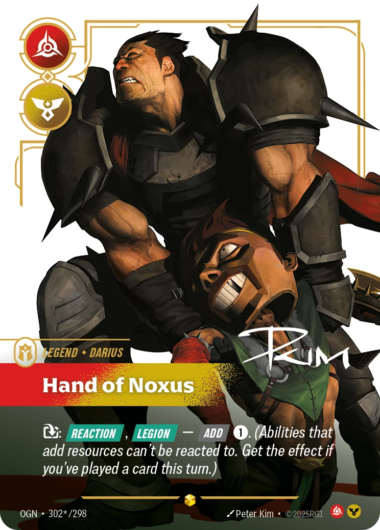 Hand of Noxus 卡圖