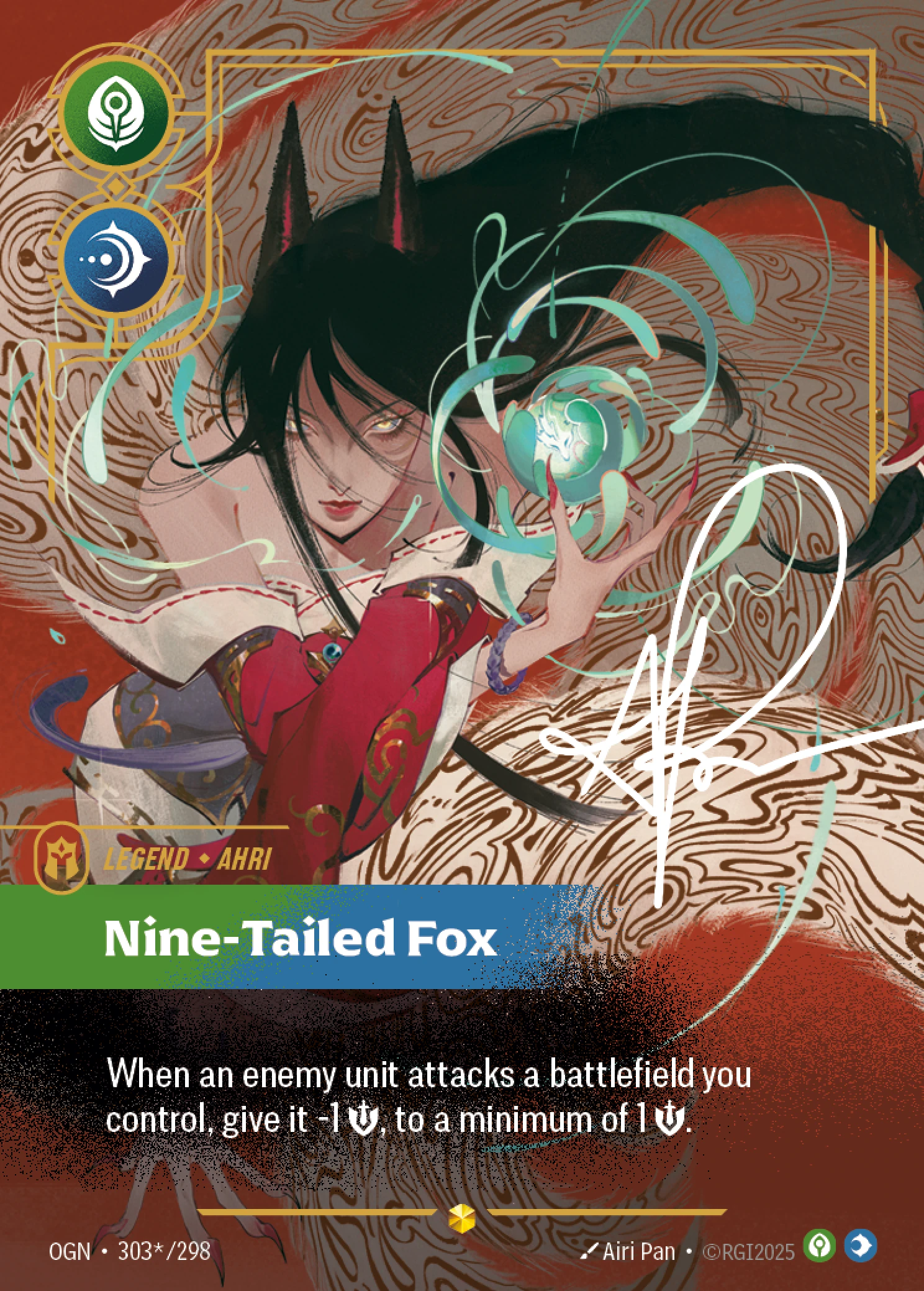 Nine-Tailed Fox 卡圖