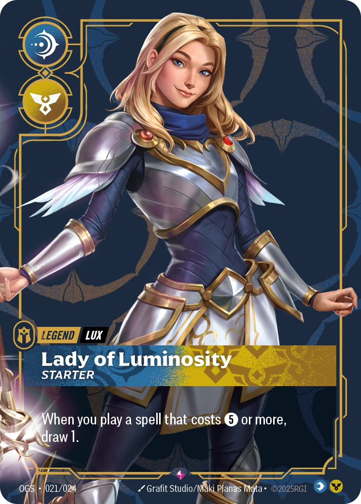 Lady of Luminosity - Starter 卡圖
