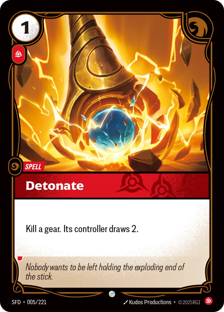 Detonate 卡圖