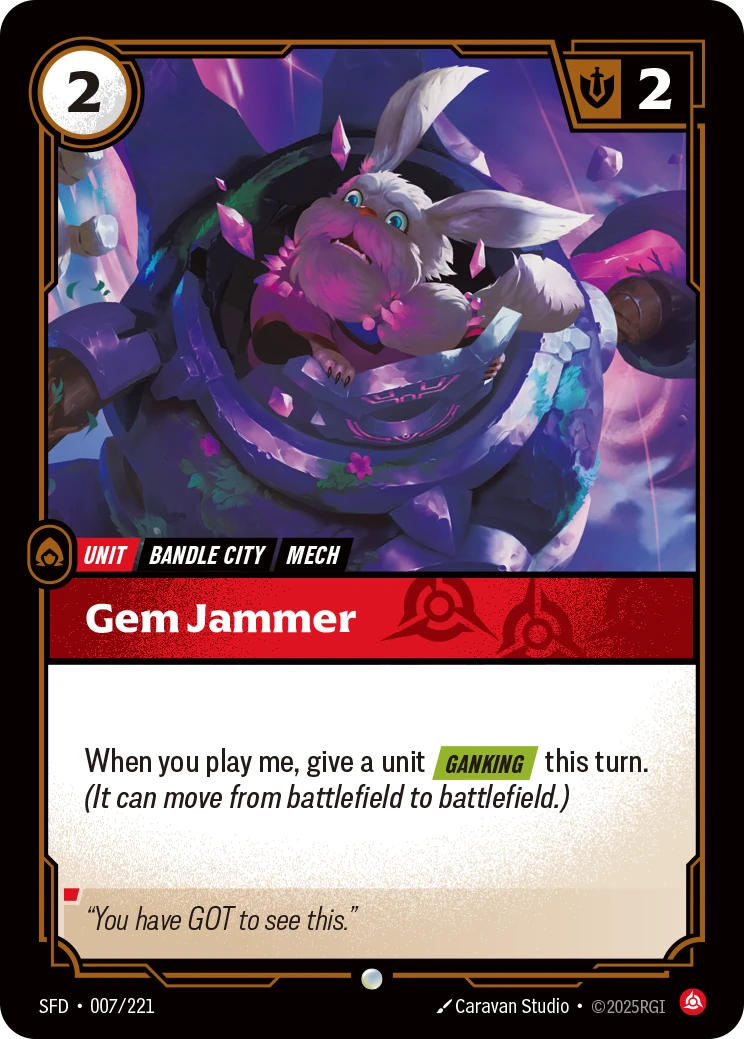 Gem Jammer 卡圖