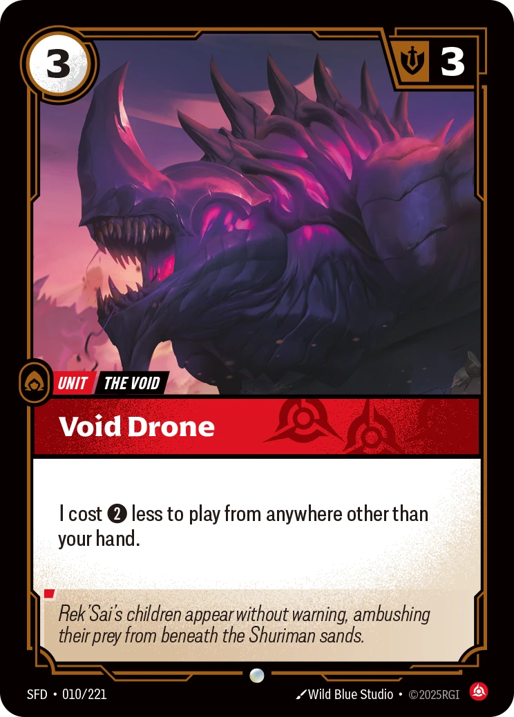 Void Drone 卡圖