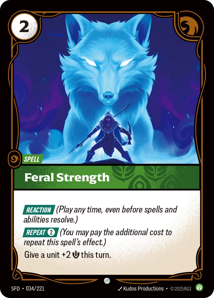 Feral Strength 卡圖