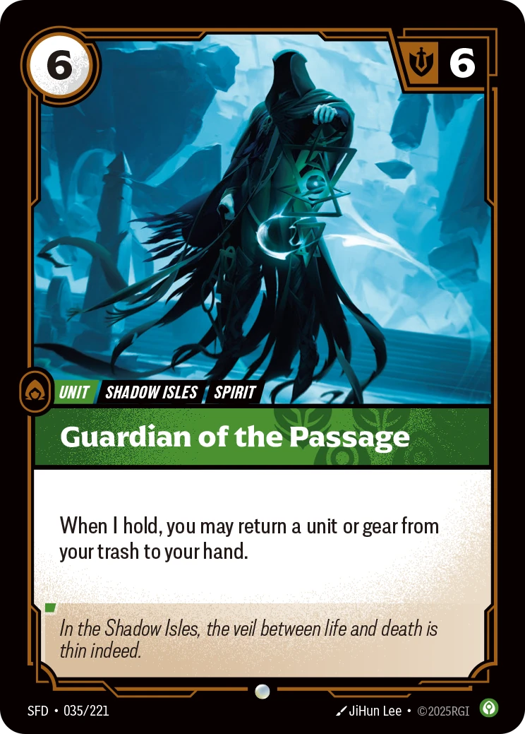 Guardian of the Passage 卡圖