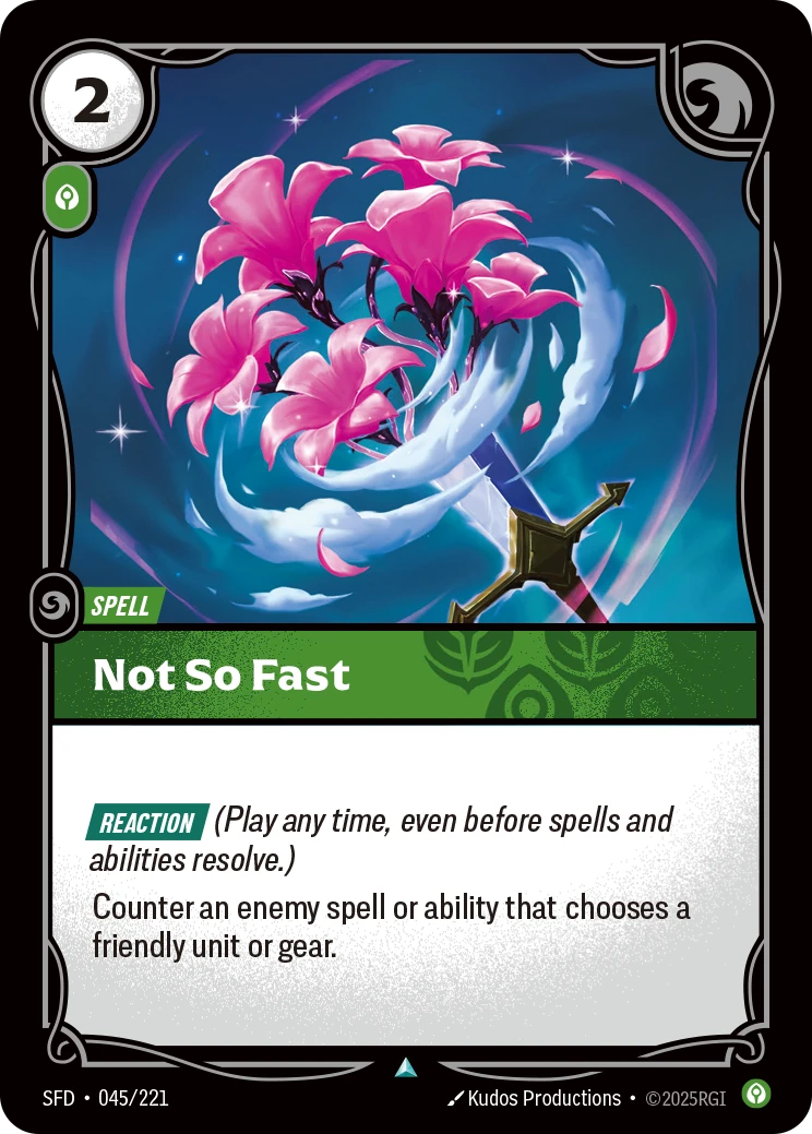 Not So Fast 卡圖