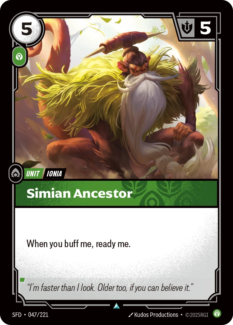 Simian Ancestor 卡圖