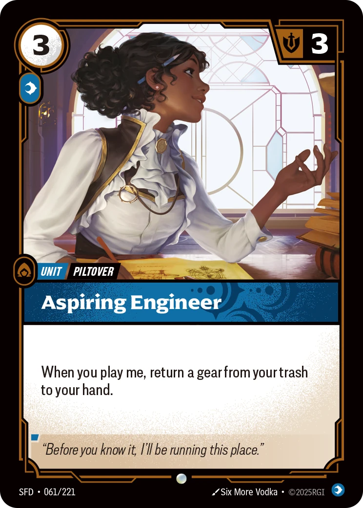 Aspiring Engineer 卡圖